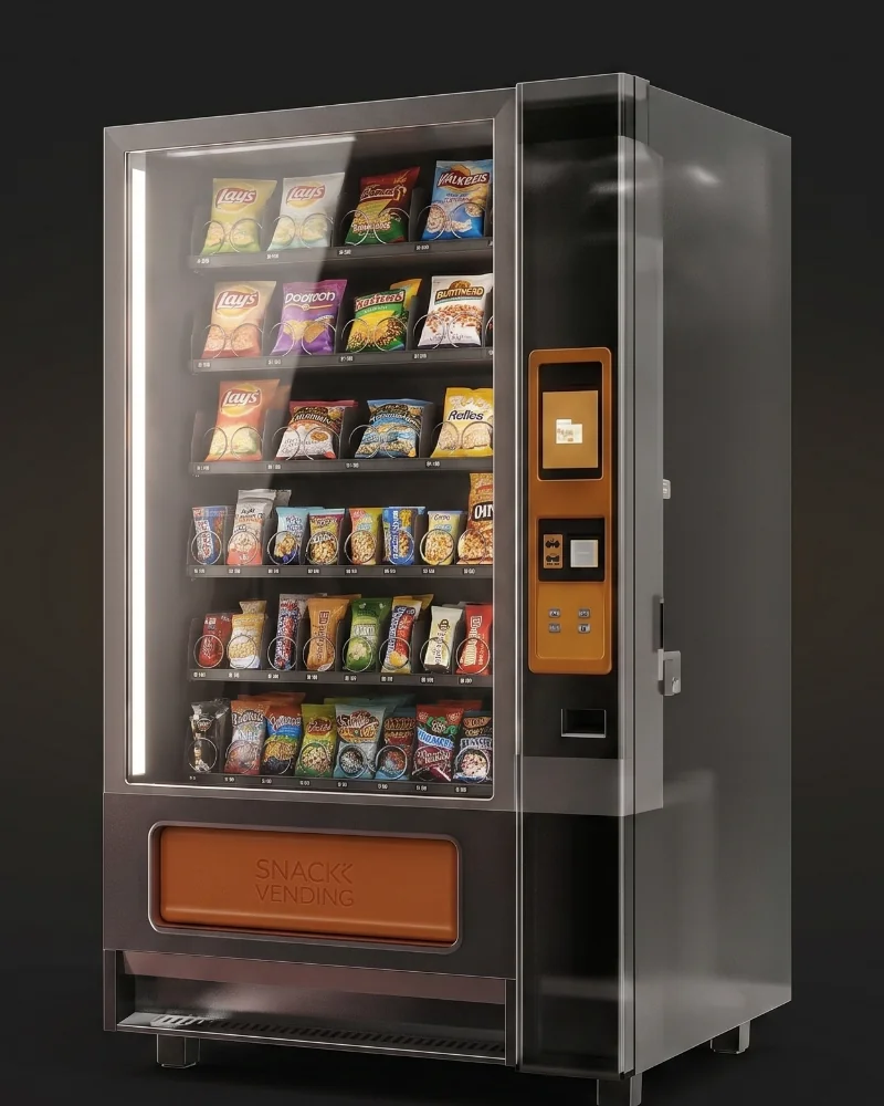 Veteran Vends snack vending machine
